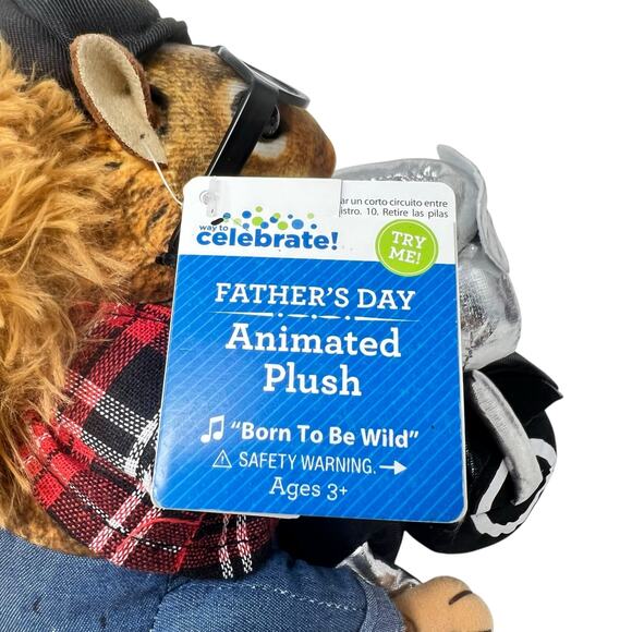 Animated Musical Squirrel on Motorcycle - Dances and Sings "Born To Be Wild" - Picture 5 of 10